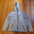 Patagonia Better Sweater Jacket Full Zip Hood Gray Mens XL FLAW LS Hoodie