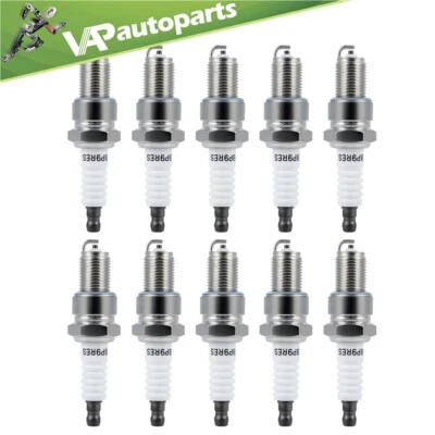 10× Nickel Spark Plugs For 2011-2014 Polaris Rush 600 Pro R - Image 1 of 4