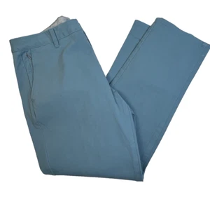Bonobos Slim Fit Pants Men 34/28 Blue Cotton Spandex Preppy Golf Resort Casual - Bild 1 von 11