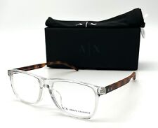 ARMANI EXCHANGE AX3048F 8235 Shiny Crystal / Demo Lenses  56mm Eyeglasses