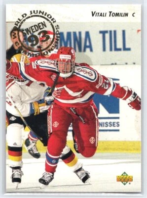 1993 Upper Deck Vitali Tomilin #278  WJC, RC Rookie   Russia - Image 1 of 2