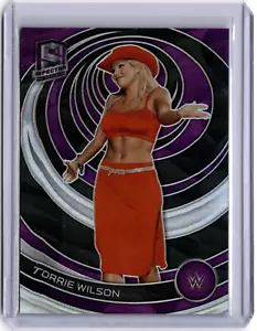Torrie Wilson 2023 Panini Chronicles Spectra WWE Purple #394 WWE Legends #20/49 - Picture 1 of 2
