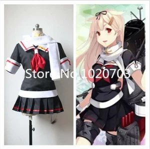 Kantai Collection Yuudachi Cosplay Costume F008 - Picture 1 of 4
