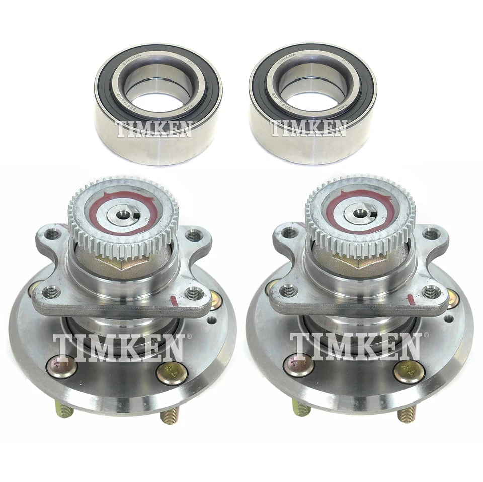 NUEVO Kit de cojinetes y bujes de rueda delantera y trasera Timken para Hyundai XG300 XG350 TRACCIÓN DELANTERA Foto 1 de 1