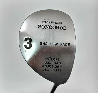 Super Concorde Shallow Face 3 Wood 16* RH 42.5'' Graphite - Image 1 of 4