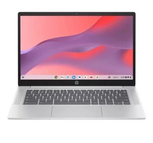 BRAND NEW HP 14” Touchscreen Chromebook - Intel Pentium N200 - Silver - Picture 1 of 12