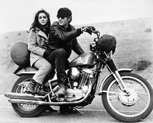 THEN CAME BRONSON 8X10 PHOTO PICTURE MICHAEL PARKS HARLEY DAVIDSON - Picture 1 of 1