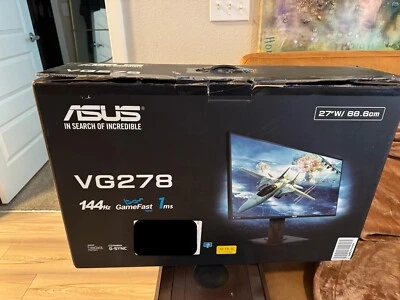 ASUS VG278Q 27" Full HD TN LED FreeSync Gaming Monitor - Black - Image 1 of 4