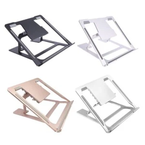 6 Angle Adjustable Laptop Stand Ventilated Portable Ergonomic Notebook Riser - Afbeelding 1 van 9