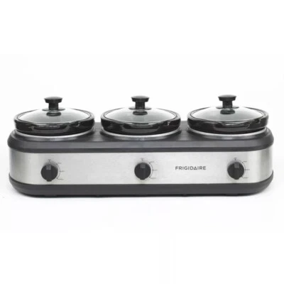 Stainless Steel Triple Slow Cooker - Image 1 of 4