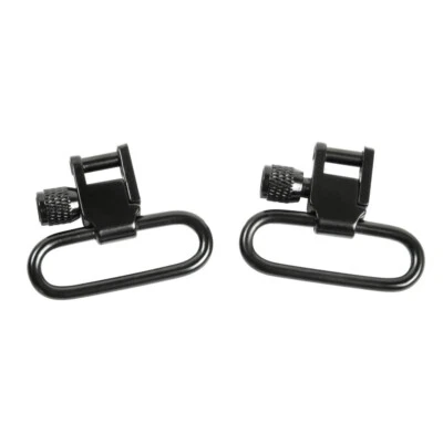 NcSTAR AASW1B Tactical 1" Lockable Rifle Shotgun Sling Swivel Mounts Black 2 pc - Image 1 of 4