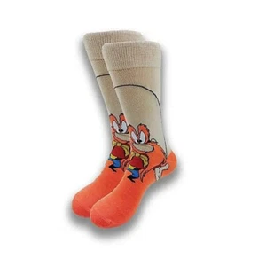 Calcetines clásicos de dibujos animados de Yosemite Sam talla adulto - Imagen 1 de 1