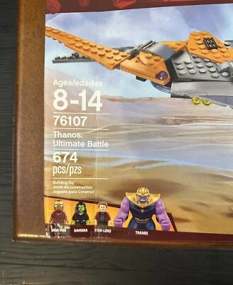 LEGO Marvel THANOS: ULTIMATE BATTLE Lego Set 76109 🔥 Unopened 🔥 - Image 1 of 3