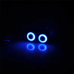 2 Piezas Leds Ojos de Ángel y Demonio Faro LED Luz Trasera 10mm para Coche de radiocontrol 1/10 - Imagen 1 de 5