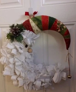 Hand Made Santa Moon Door Hanger RARE Custom True Collectors Item - Picture 1 of 7