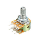 1K-500K Ohm Variable Resistor Dual Turn Rotary Carbon Film Taper Potentiometer