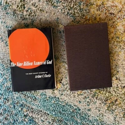 Nine Billion Names of God Arthur C. Clarke HC Stated 1st Edition Book, Slipcase - Image 1 of 4