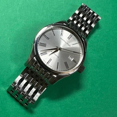 Автоматические часы Hamilton Jazz Master 540 в серебристом корпусе унисекс 4,8 см бывшие в употреблении - Изображение 1 из 4