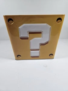 Super Mario Bros Movie Question Block Popcorn Bucket Tin AMC 2023 - Picture 1 of 6