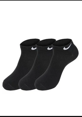 Носки с низким вырезом Nike DRI-FIT Everyday Cushion упаковка 3 шт. мужские размер L, 8–12 черные НОВЫЕ - Изображение 1 из 4