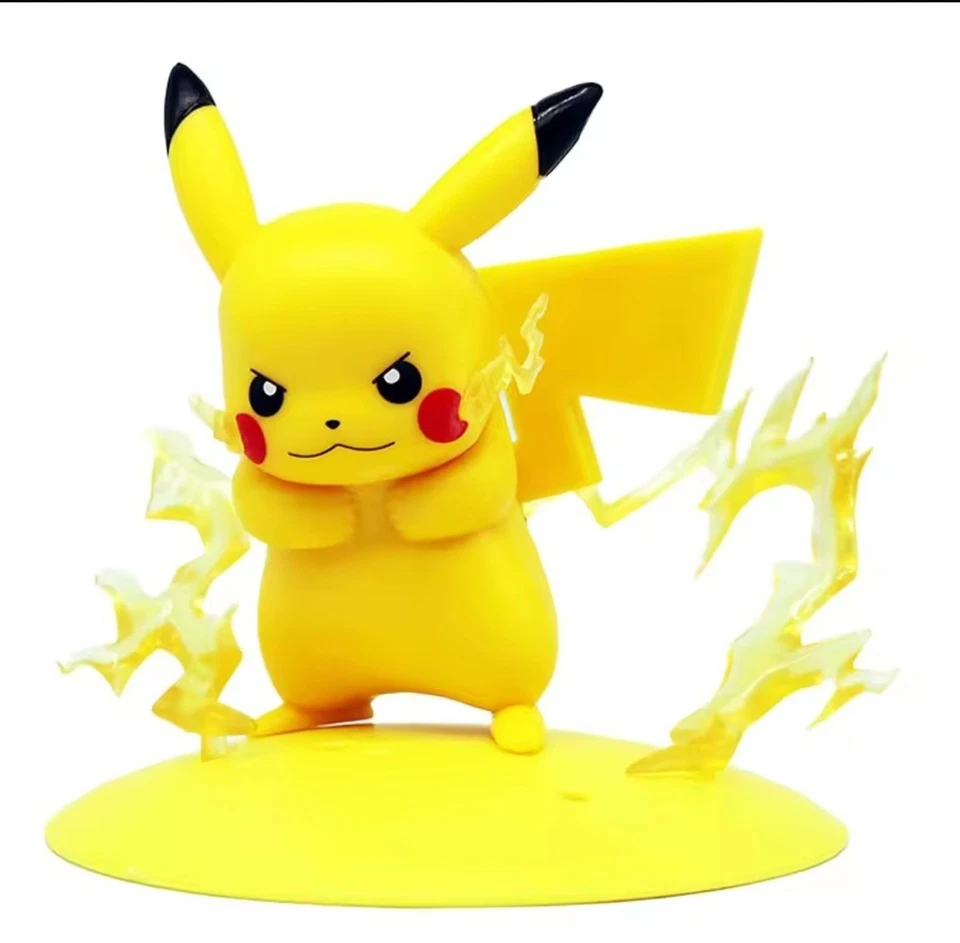 Pikachu Action Figure 8 cm – Pokémon – Mini Figure Anime - Immagine 1 di 4