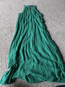 Mlle Gabrielle Maxikleid Damen Schmuck Hi-Low Neckholder Lagenlook Medium Ärmellos - Bild 1 von 9