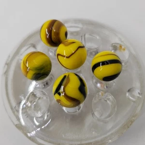 5 HUMMELN Marmor/Murmeln alle neuwertig Sammlerstück Vintage! - Bild 1 von 5