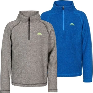 Trespass Kids Keynote AT100 Half Zip Pullover Long Sleeve Fleece - Picture 1 of 5