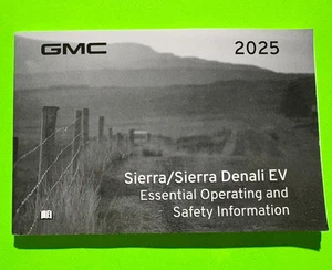 2025 GMC SIERRA / SIERRA DENALI EV Essential Operating (No Owners Manual) Set - Picture 1 of 4
