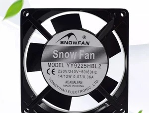 SNOWFAN YY9225HBL2 AC220-240V 0.07/0.06A 9225 Ventola di raffreddamento 9 cm - Foto 1 di 1