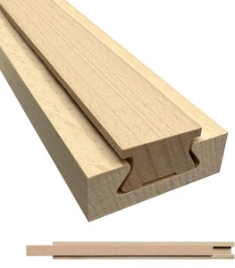 NEW Replacement 15.7in Wood Drawer Slides Classic Guide Center Mount Track - Picture 1 of 5