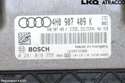 Centralina motore originale (ECU) sinistra AUDI A8 (4H2, 4H8, 4HC, 4HL) 2016 - Immagine 1 di 2