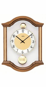 Modern wall clock with quartz movement from AMS AM W7447/4 NEW - Picture 1 of 1