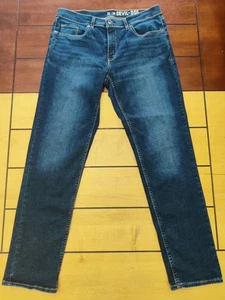 Devil Dog Jeans Mens 32x34 Blue Athletic Fit Denim Stretch Straight - Picture 1 of 15