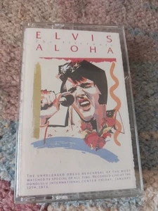Elvis Presely The Alternate Aloha Recorded Live January 12,1973 Cassette - Picture 1 of 2