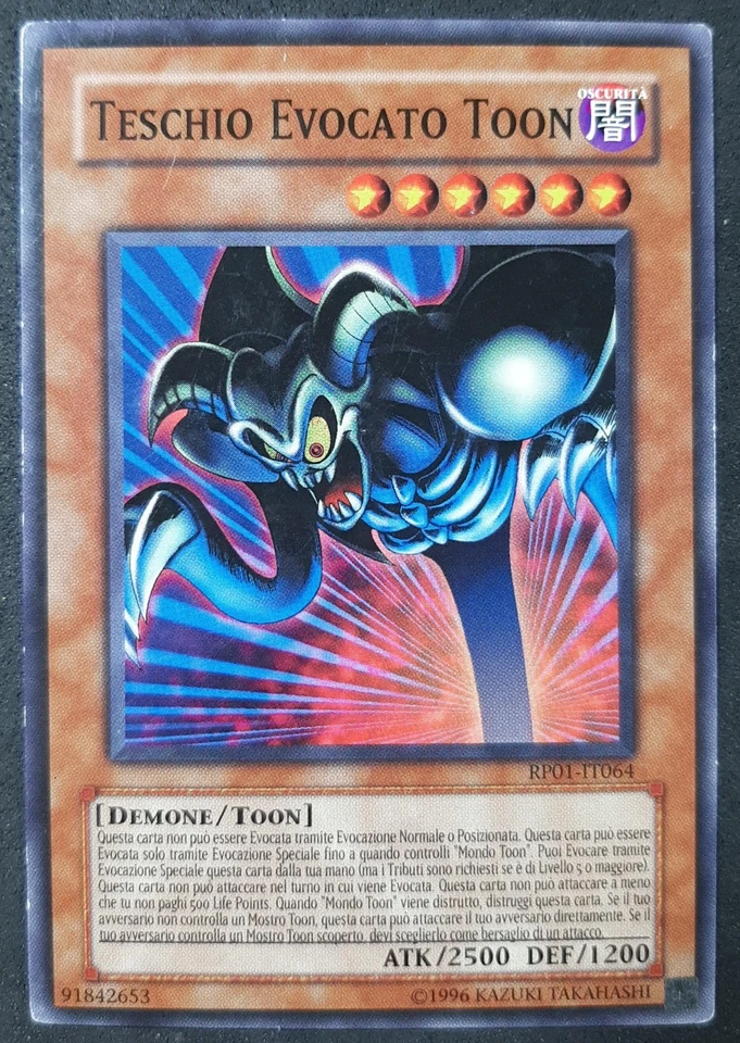 TESCHIO EVOCATO TOON (2009) in Italiano RP02-IT064 Comune YUGIOH - Immagine 1 di 1