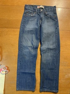 Levis 550 Mens Jeans 26x26 12 Reg (27x26) Relaxed Fit Straight Leg Blue Denim - Picture 1 of 10