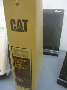 CAT CATERPILLAR 3406E & 3456 INDUSTRIAL ENGINE SERVICE SHOP REPAIR MANUAL  - Picture 1 of 1