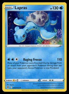 Pokemon Card Brilliant Stars Lapras 031/172 Non-Holo Rare - NM - Picture 1 of 2