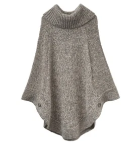 JOULES Perdy Roll Neck Poncho Jumper Sz M/L ( 14-20) RP£79.95 FreeUKP&P - Picture 1 of 1