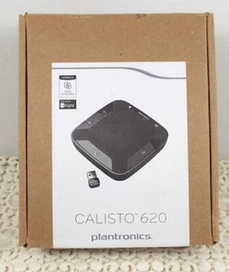 Plantronics Calisto P620-M – Bluetooth Wireless Speakerphone + USB AdapterPlantr - Picture 1 of 8