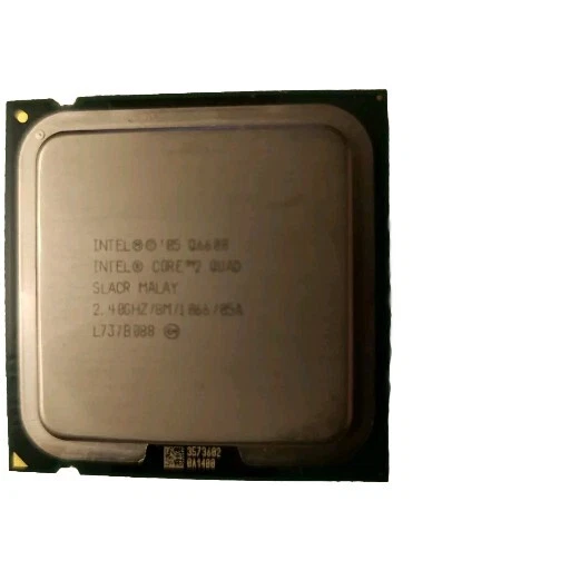 Intel Core 2 Quad Q6600 CPU, SLACR, 2.4 GHz/8M/1066  LGA 775 CPU - Image 1 of 1