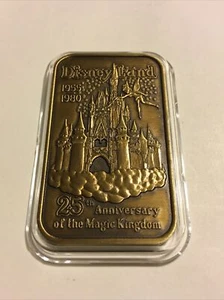 Greathouse Disney DISNEYLAND 1oz Bronze Art Bar rare (match your Silver) - Picture 1 of 2
