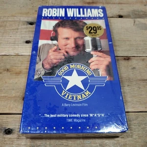 Good Morning Vietnam VHS 1987 Touchstone Home Video Robin Williams New Sealed - Imagen 1 de 3