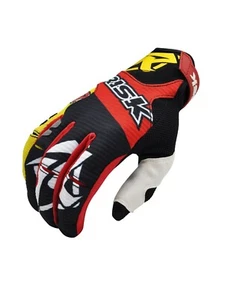 Risk Racing VENTilate V2 Yellow / Black MX Motocross Race Gloves - X Large - Picture 1 of 3