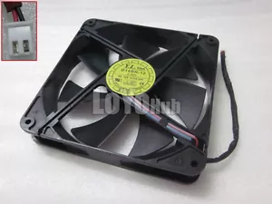 Yate Loon D14BH-12 D14BM-12 D14SM-12 Server Square Fan 12V 0.70A 140x25mm 2-Pin - Picture 1 of 11