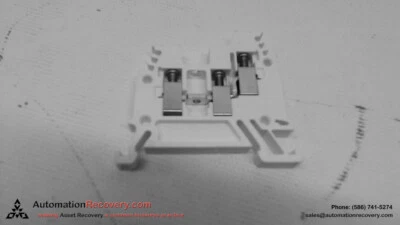 ALLEN BRADLEY 1492 W4TW-W SERIES A SINGLE FEED TWIN CLAMPS 800V 4MM, SEE #313265 - Image 1 of 3