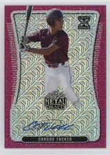 2020 Leaf Metal Draft Pink Mojo /5 Carson Tucker #BA-CT1 Auto