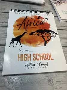 Gather Round Homeschool Africa Unit Study Brand New High school - Imagen 1 de 3