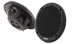 Fusion 6" Marine Black Shallow Mount Speakers MS-EL602B - Picture 1 of 1